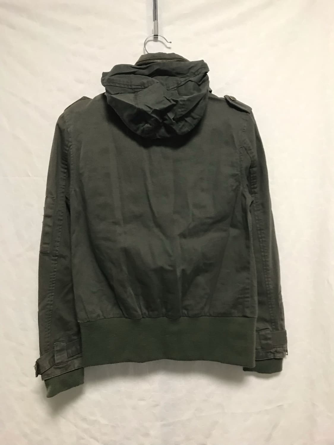 빈티지 00s y2k 하이넥 집업 버튼 자켓 점퍼 상품이미지2