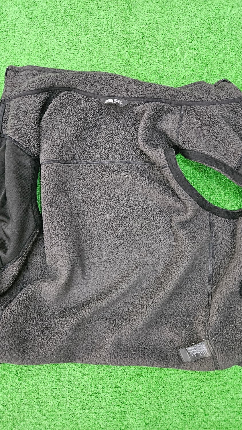 노스페이스 남성 플리스 조끼 L 차콜 그레이 상품이미지3