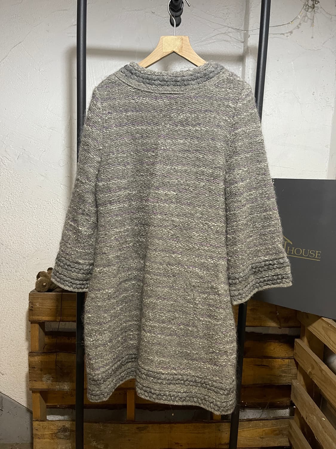 꾸레쥬 트위드 가디건 상품이미지3