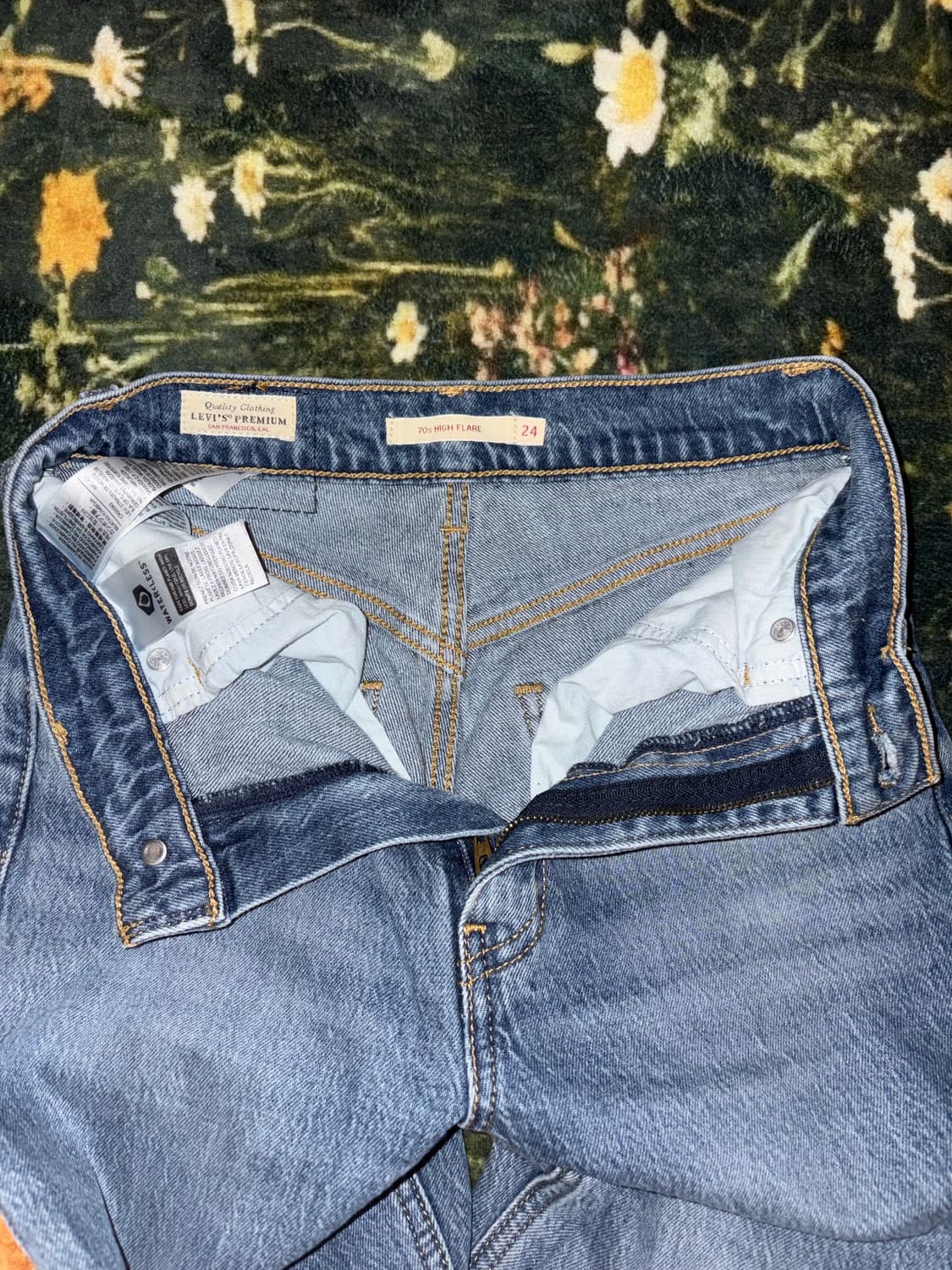 리바이스 세미 부츠컷 데님 팬츠 상품이미지4