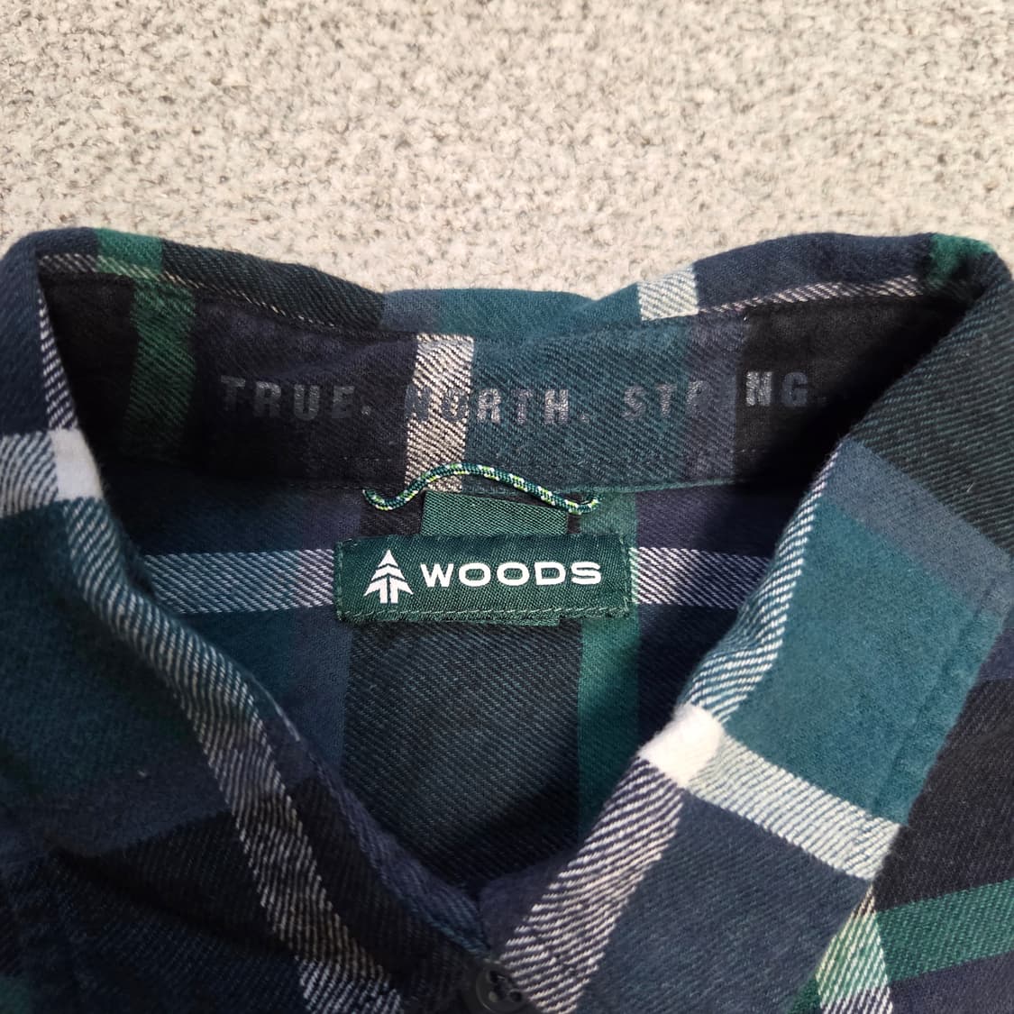 Woods 우즈 플란넬 체크셔츠 L(100) 상품이미지3