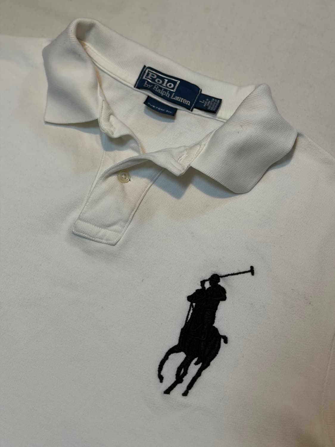 폴로 랄프로렌 빅포니 치프키프 카라티 화이트 상품이미지2