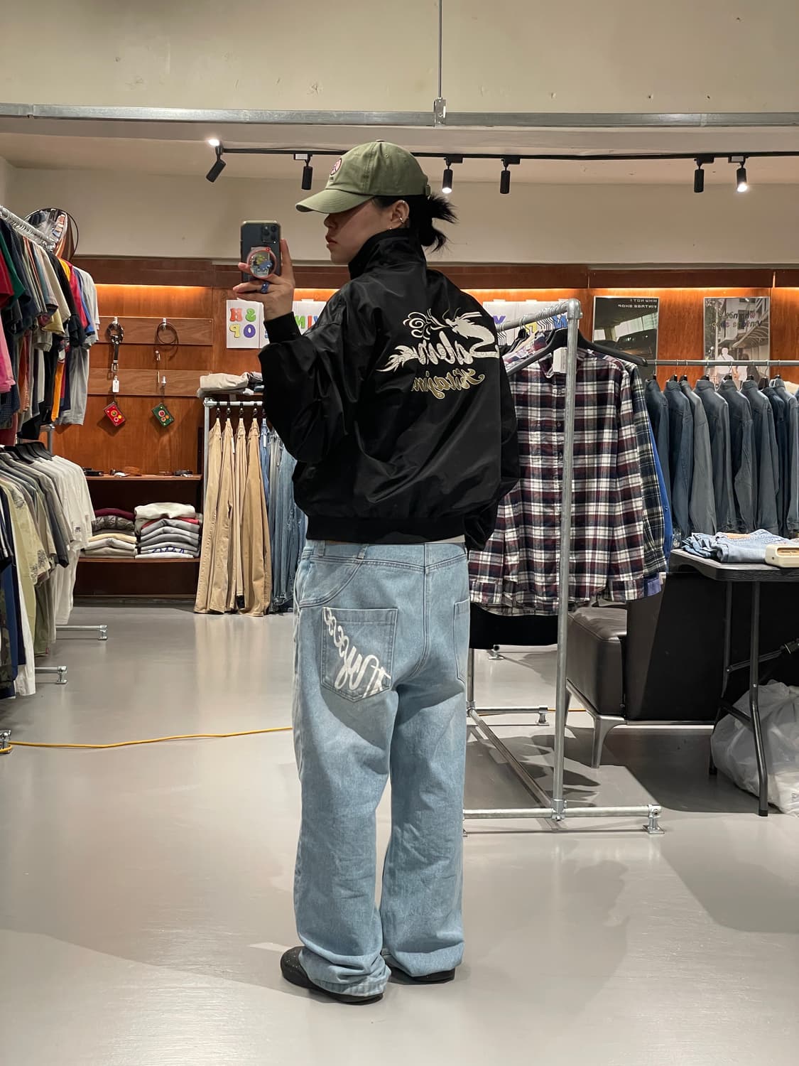 빈티지 나일론 자켓 상품이미지3