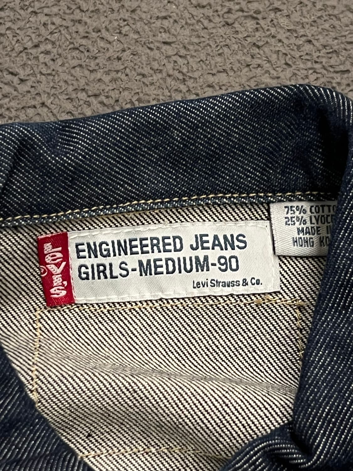 리바이스 엔지니어드 트러커 자켓 처분  상품이미지3