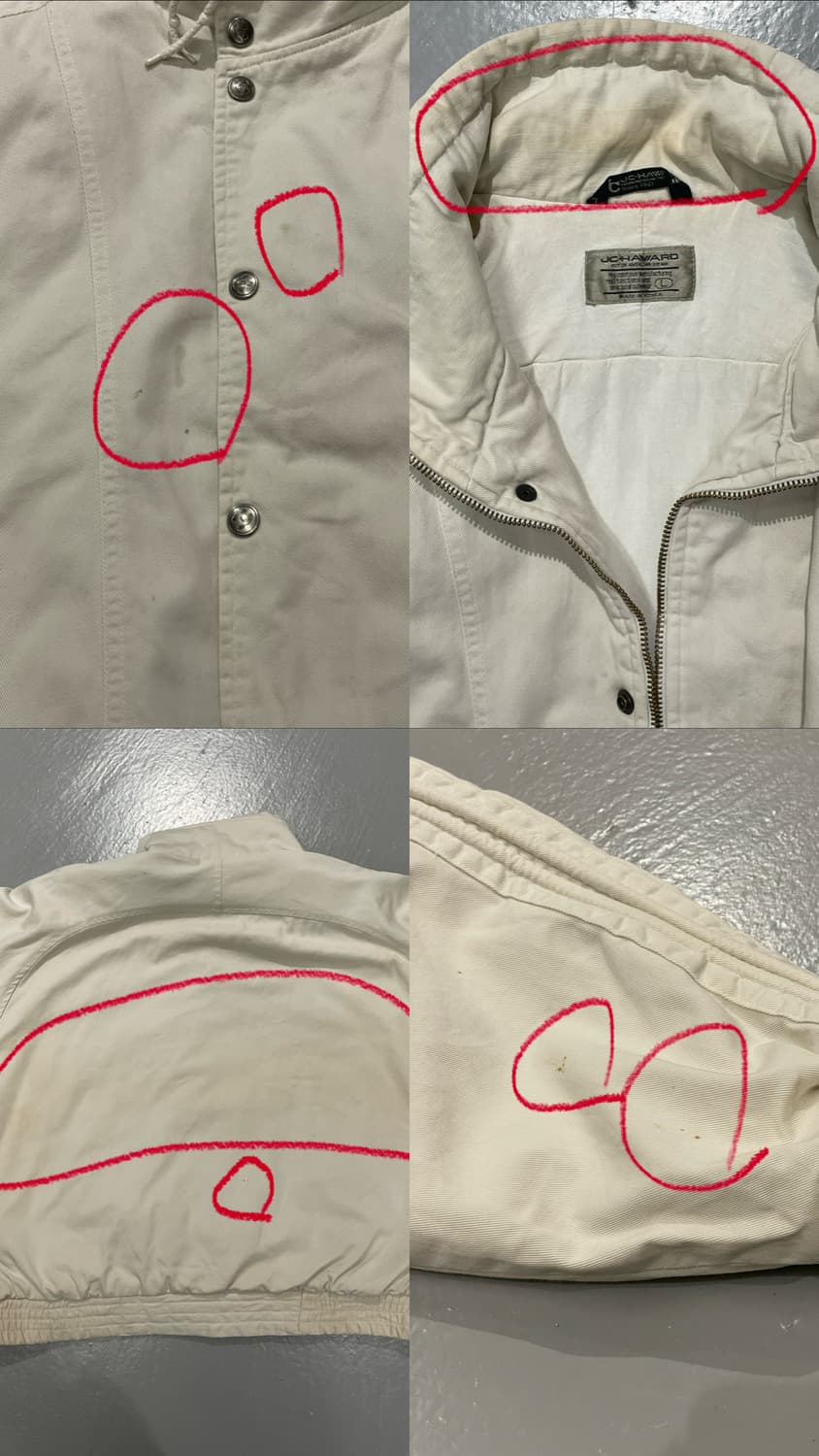 빈티지 크롭 야상 워크 자켓   상품이미지9