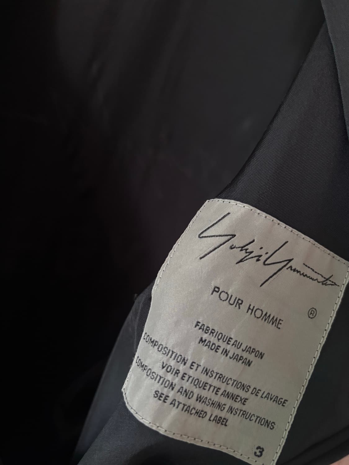 Yohji yamamoto pour homm staff shirt18ss 상품이미지4