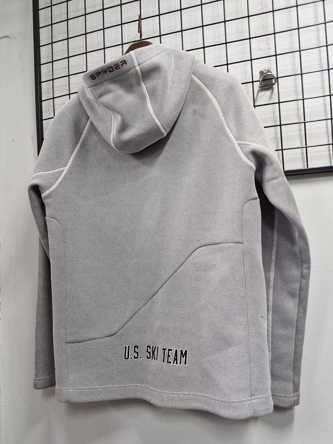 100L 스파이더 US.S.T 기모 후드 집업. 상품이미지8