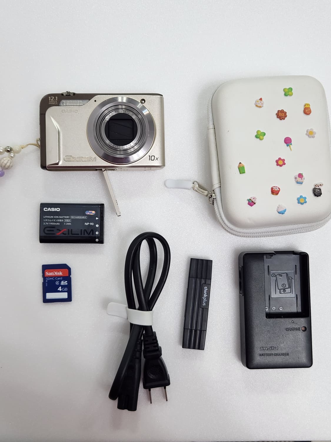 카시오 엑슬림 h10 디카  빈티지카메라 casio 매이크업카메라 아이유 상품이미지8