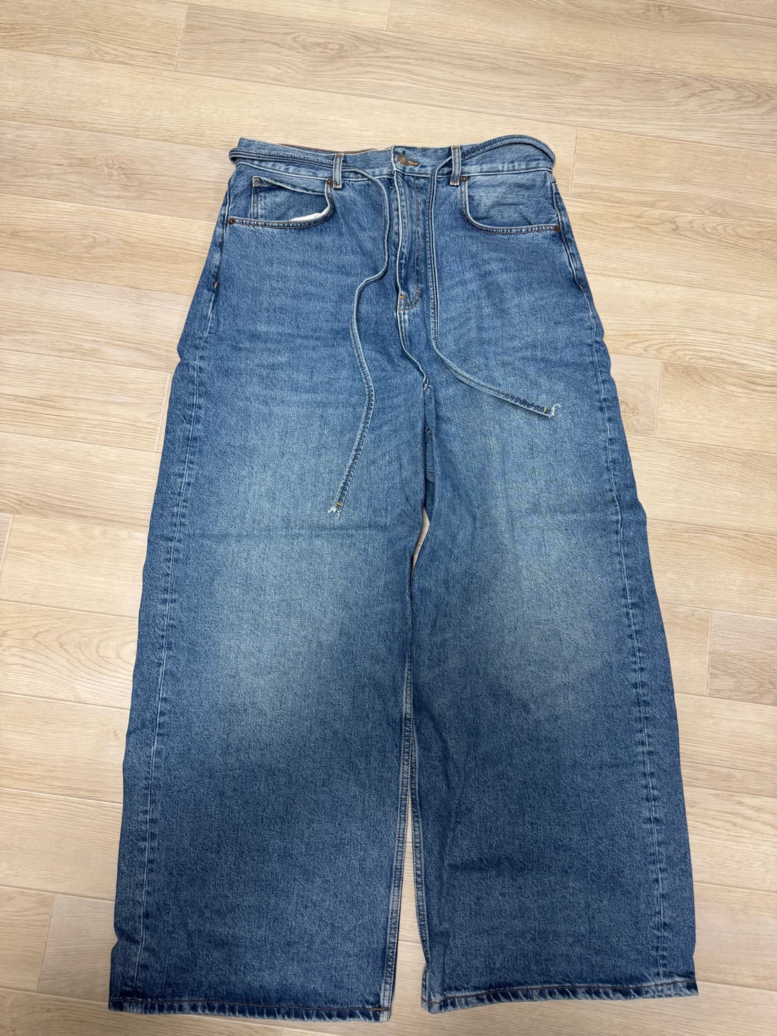 [L-XL] 자라 x 루이지 배기 진 미디움 블루 상품이미지2