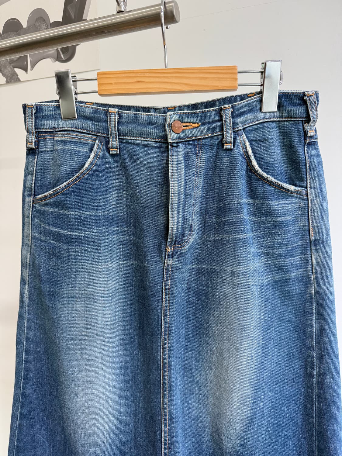 WRANGLER (Made in Japan) 데님 스커트  상품이미지2