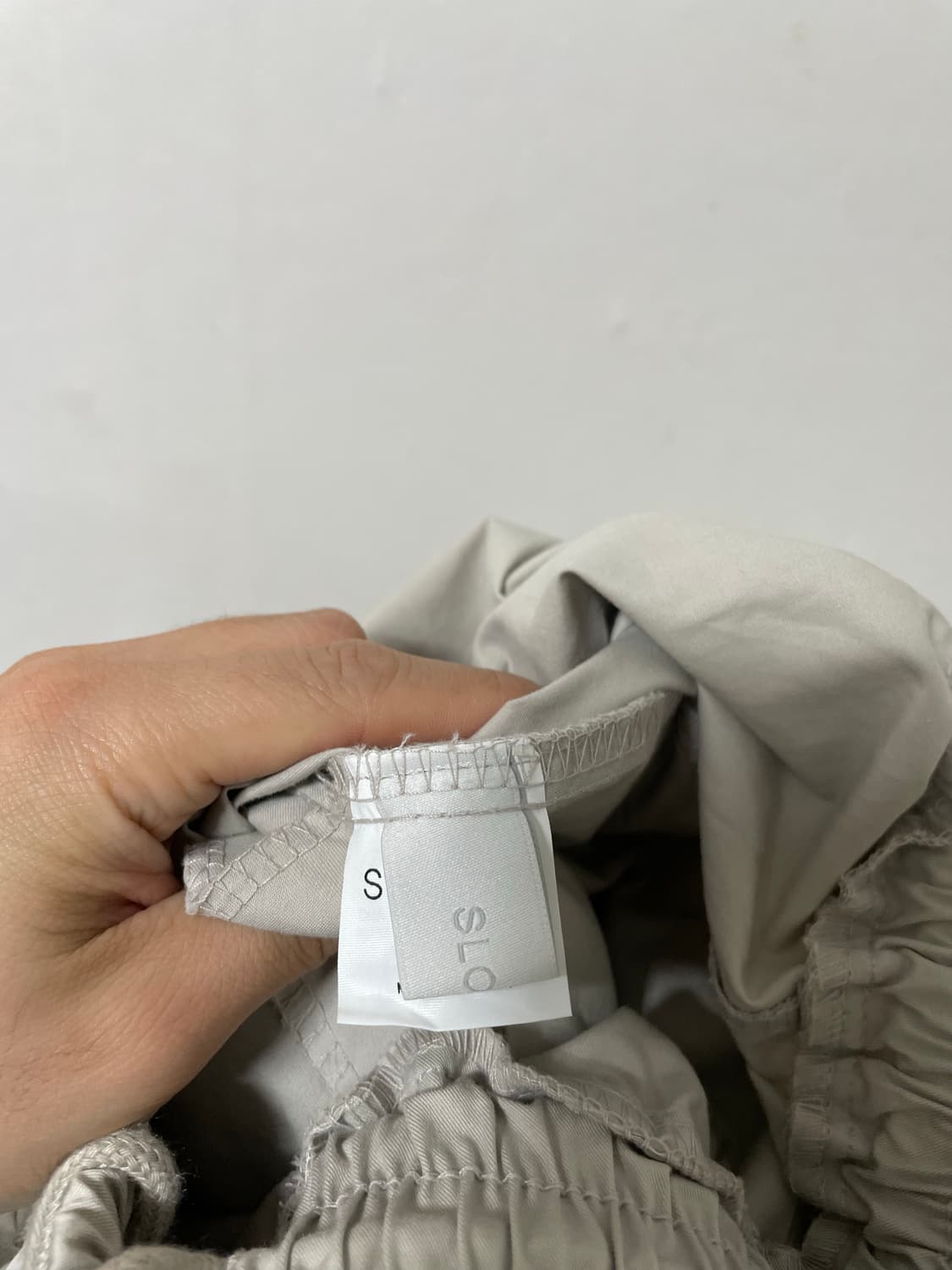 30-34 SLOGAN 카고 밴딩 벌룬 와이드바지 정품 상품이미지5