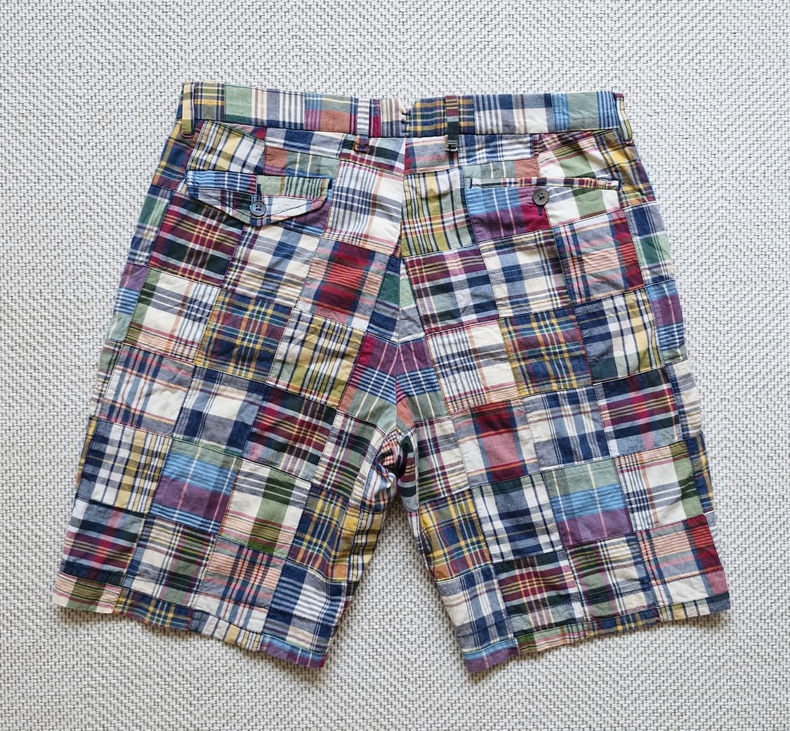 폴로 랄프로렌 마드라스 패치워크 쇼츠  상품이미지5