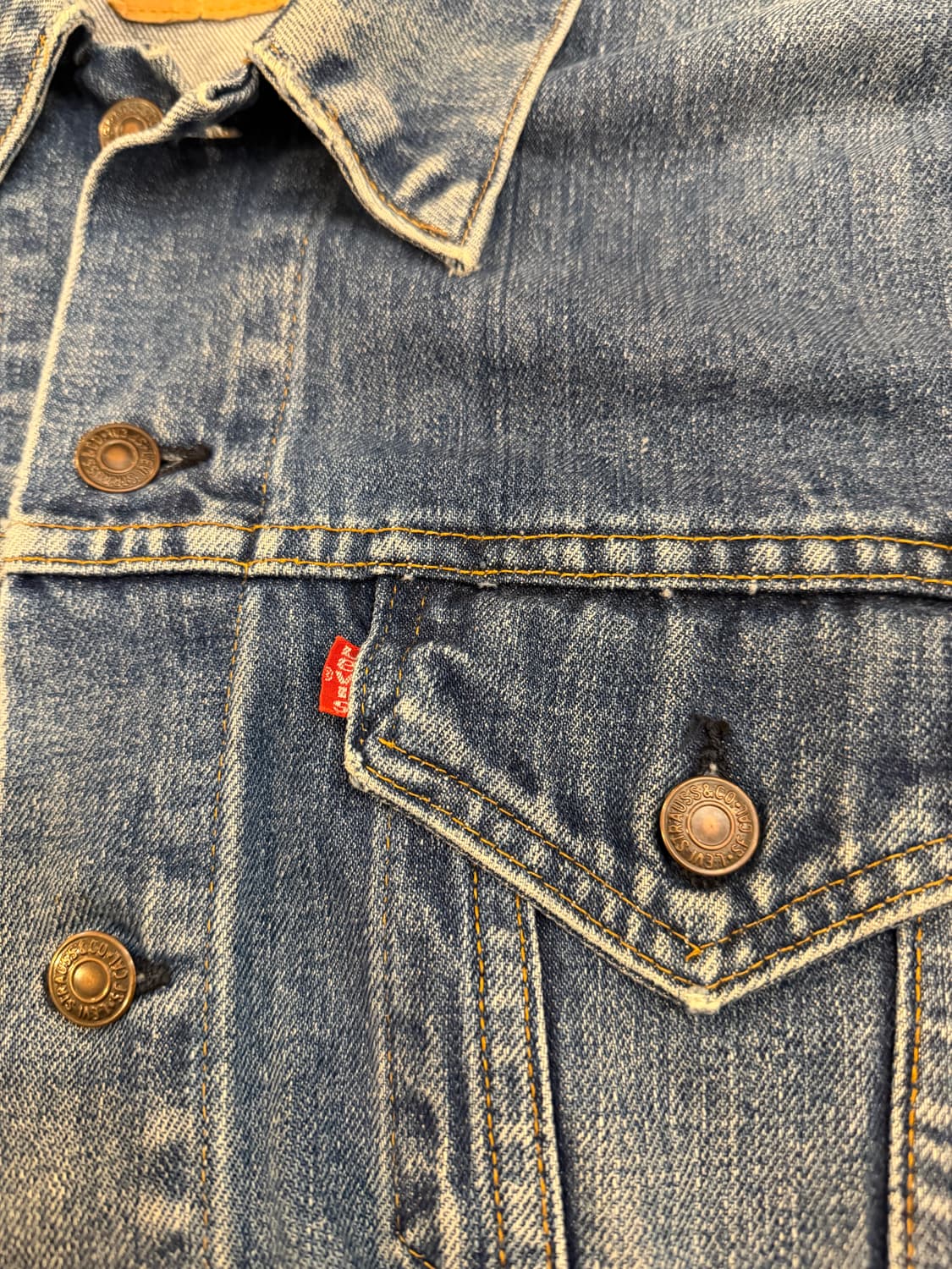 70s 리바이스 타입 3 트러커 데님자켓 청자켓 상품이미지2