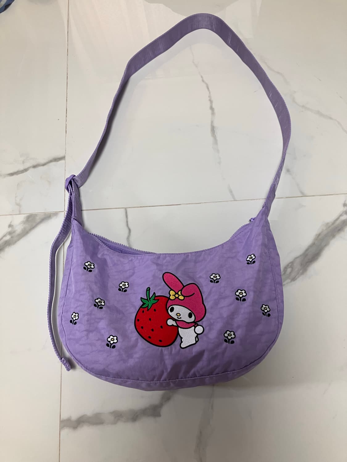 baggu 크레센트 바쿠백 미디움 나일론백 마이멜로디 상품이미지1