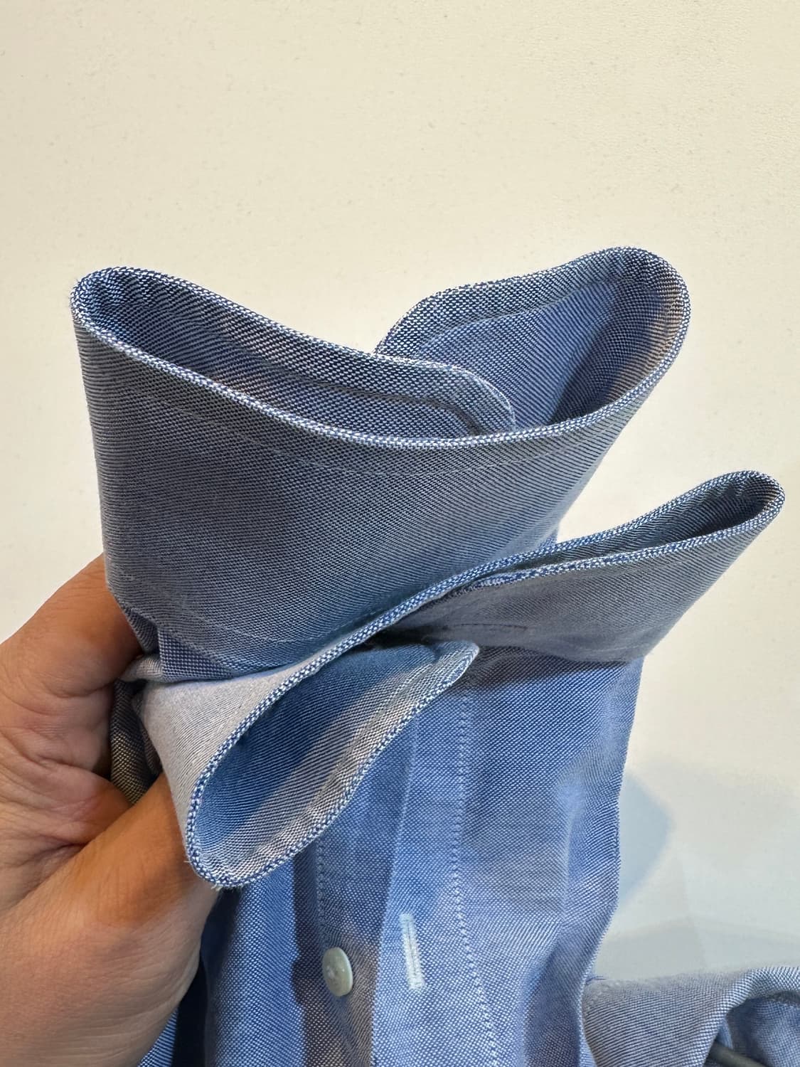 브룩스브라더스 옥스포드 셔츠 스카이블루 S 상품이미지6