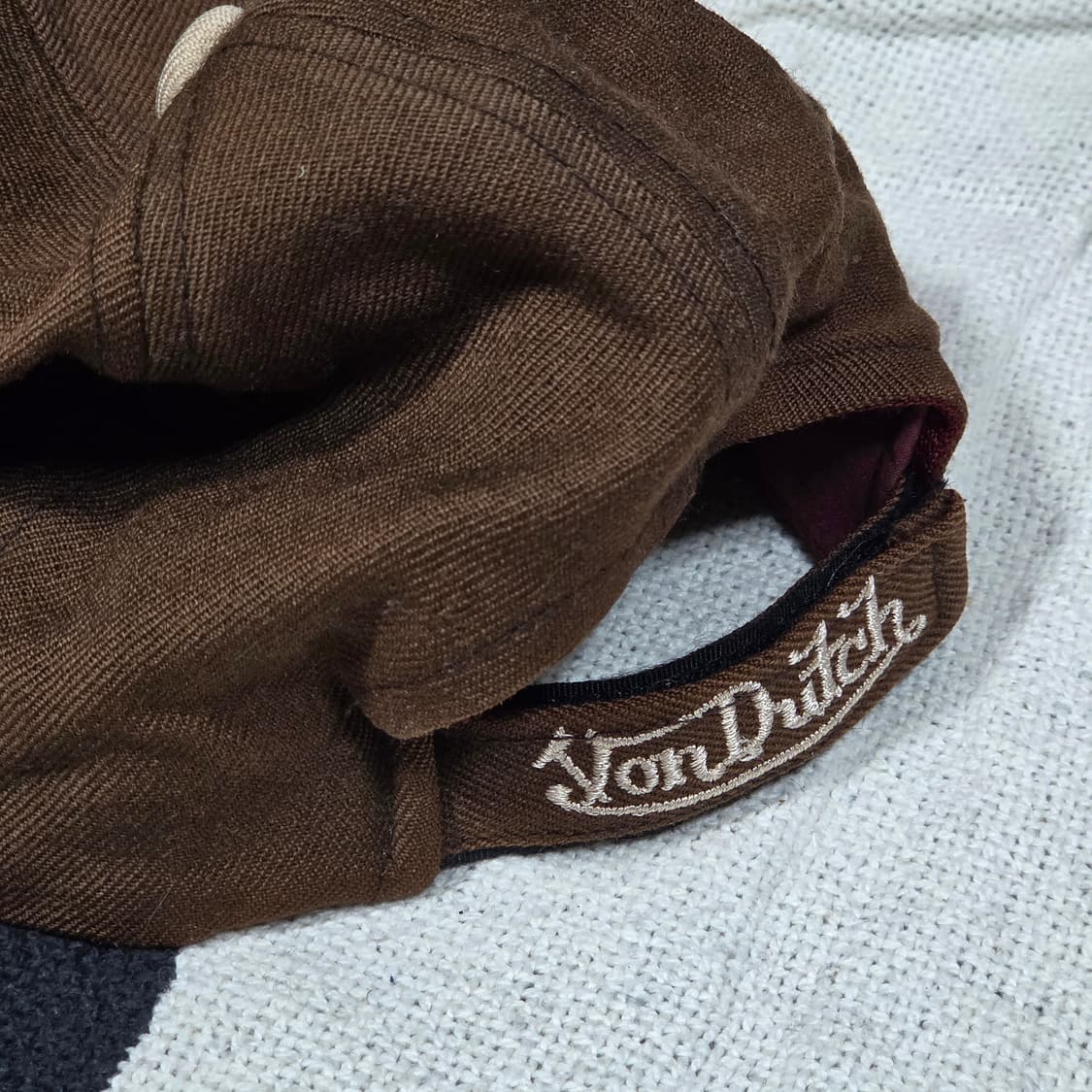 본더치 Y2K 핑크 브라운 볼캡 상품이미지4