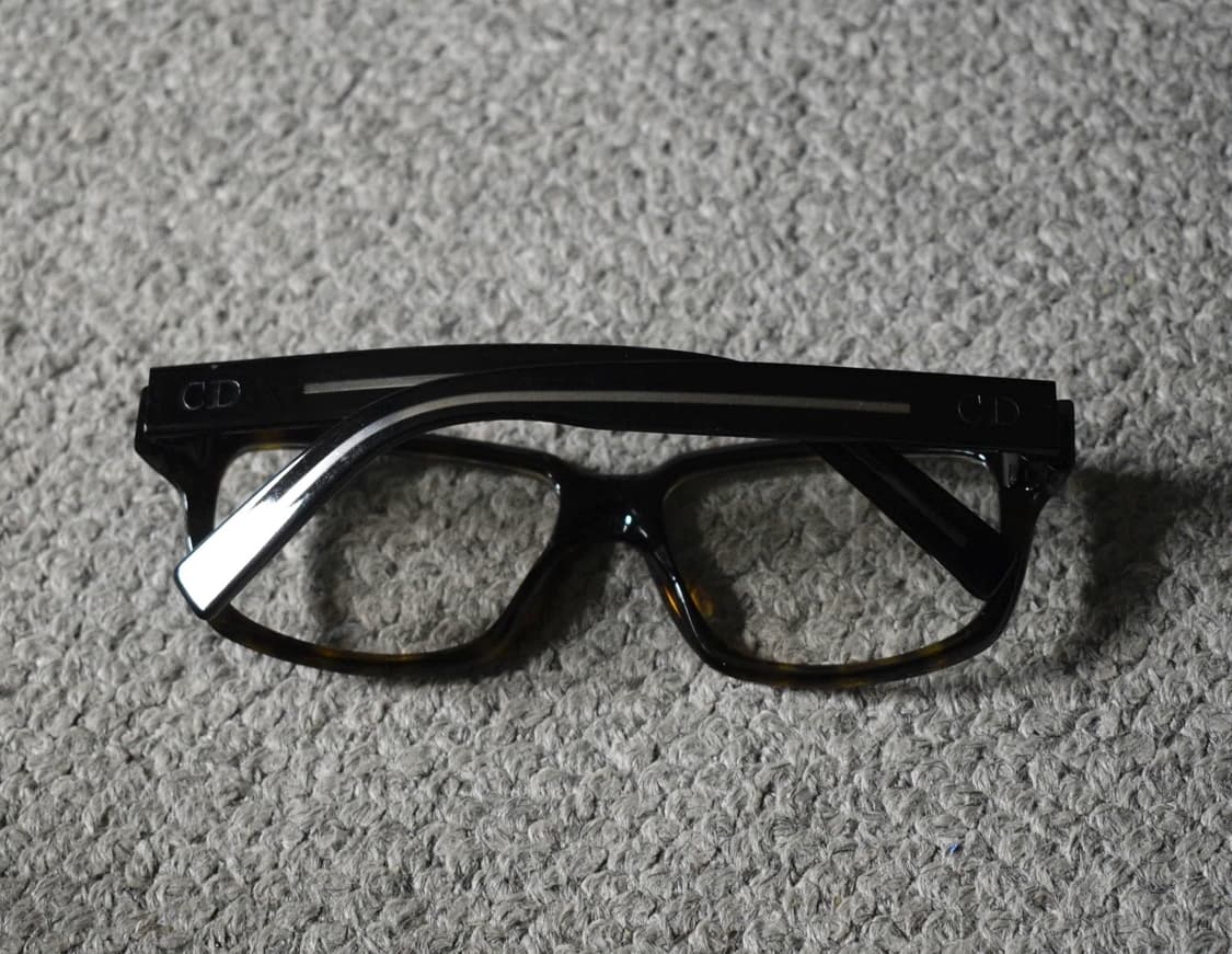 디올옴므 Black Tie 8/s/n 블랙 안경 상품이미지5
