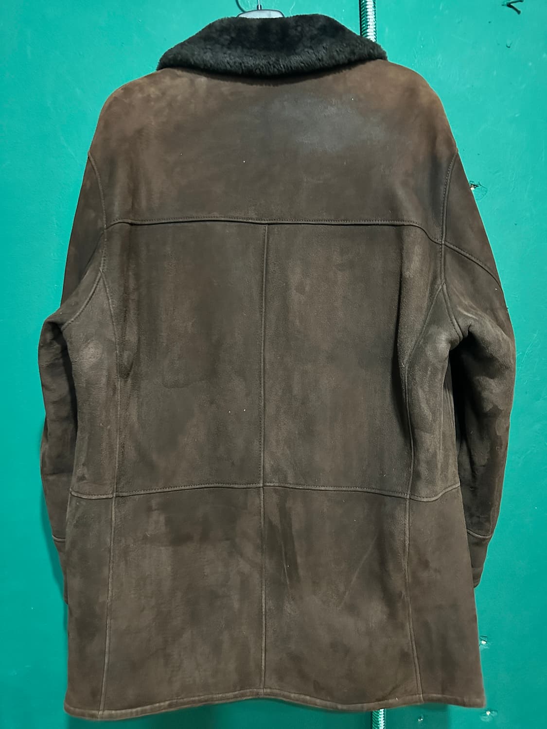 입생로랑스웨이드 무스탕 브라운 105 상품이미지2