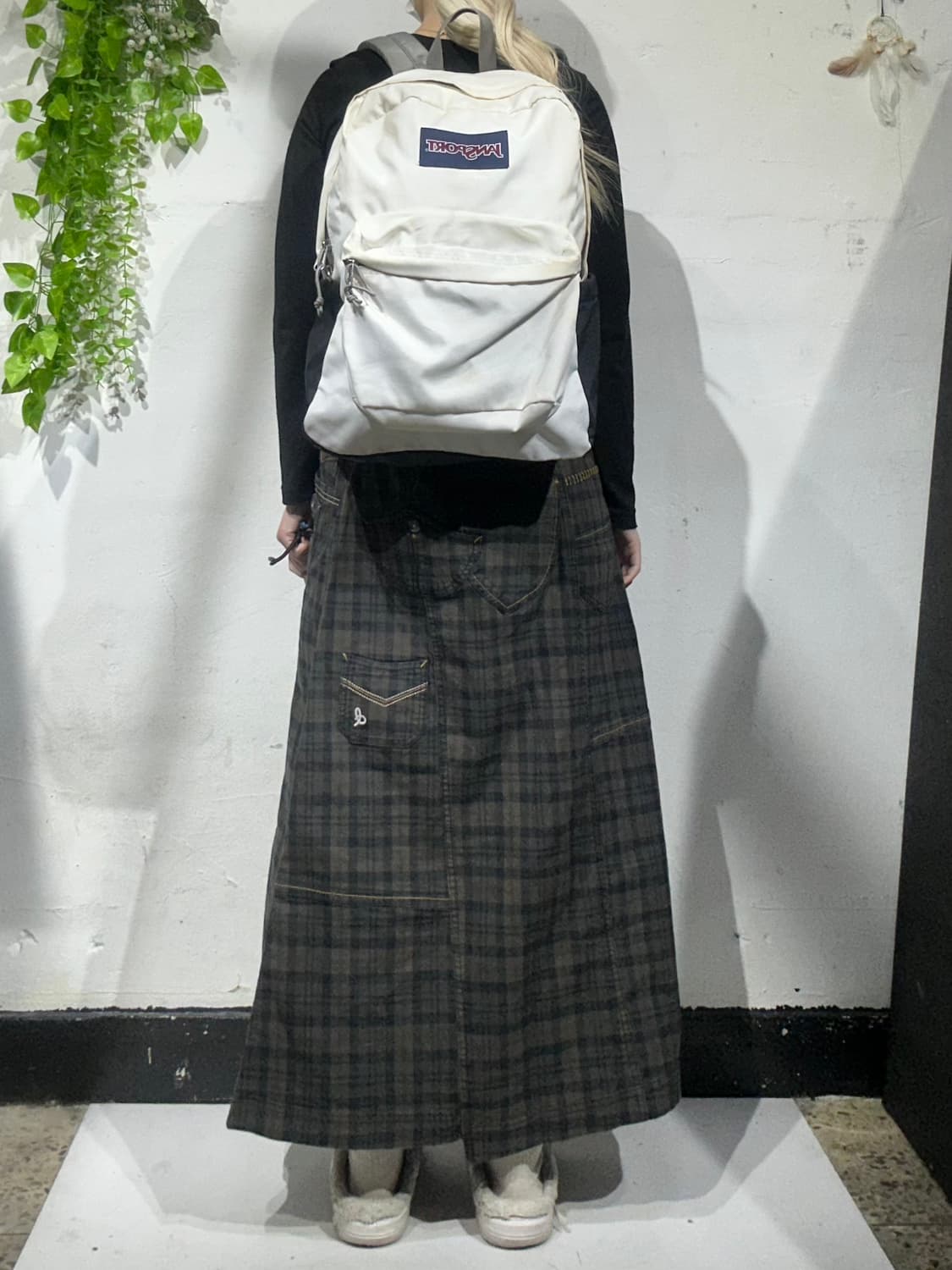 잔스포츠 화이트 백팩 가방 상품이미지3