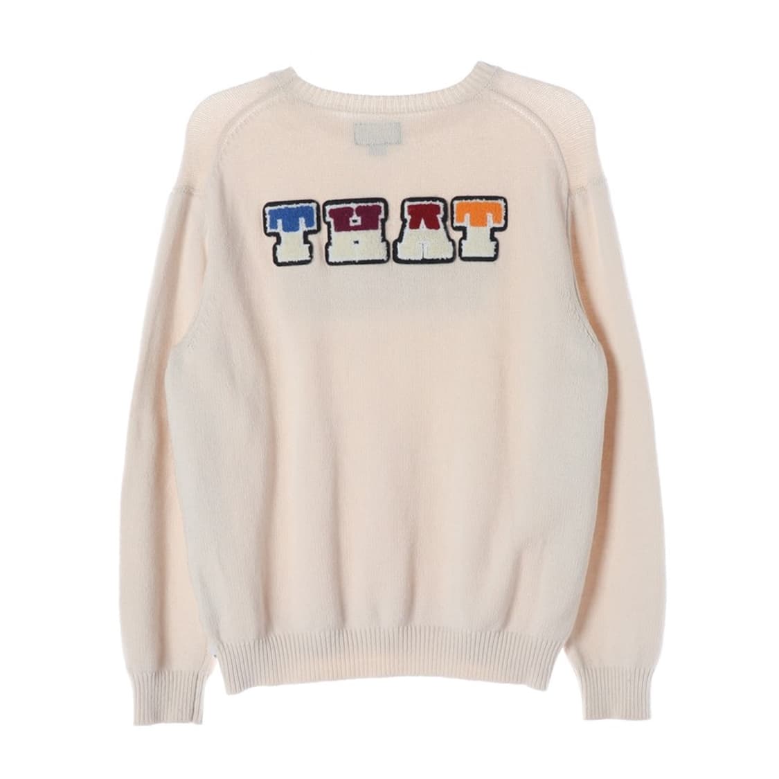 디스이즈네버댓 로고 아플리케 니트 S 상품이미지2