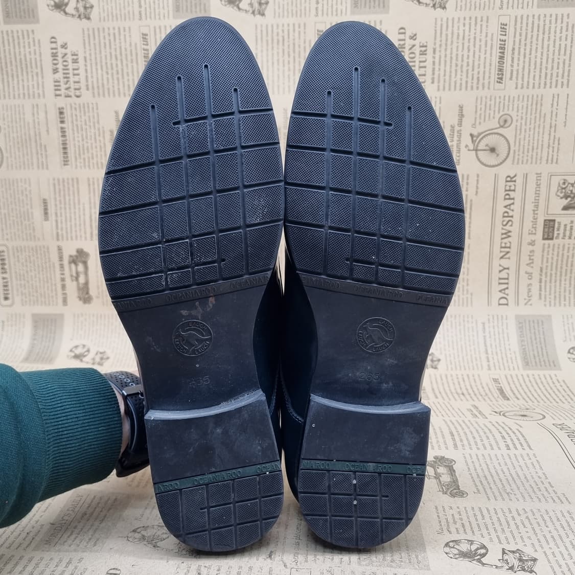 오세아니아루 남성정장구두 실사이즈270 상품이미지3