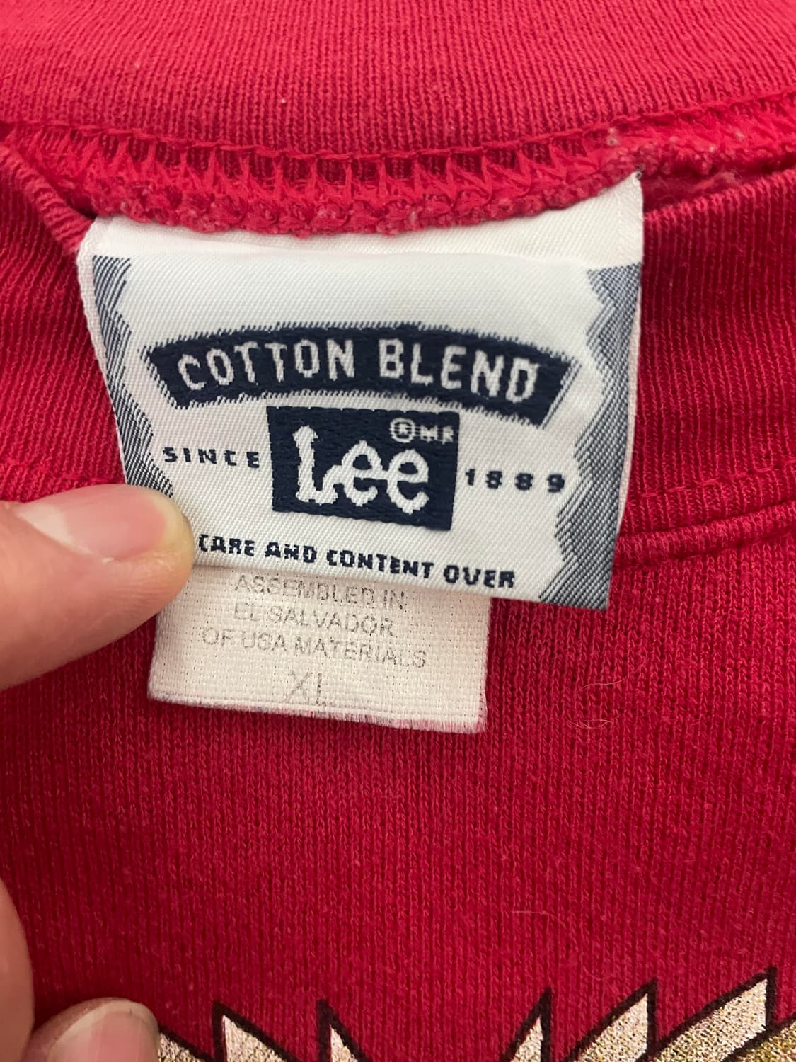 LEE 90's - 프린팅 스웨트 셔츠 (XL 추천) 상품이미지3