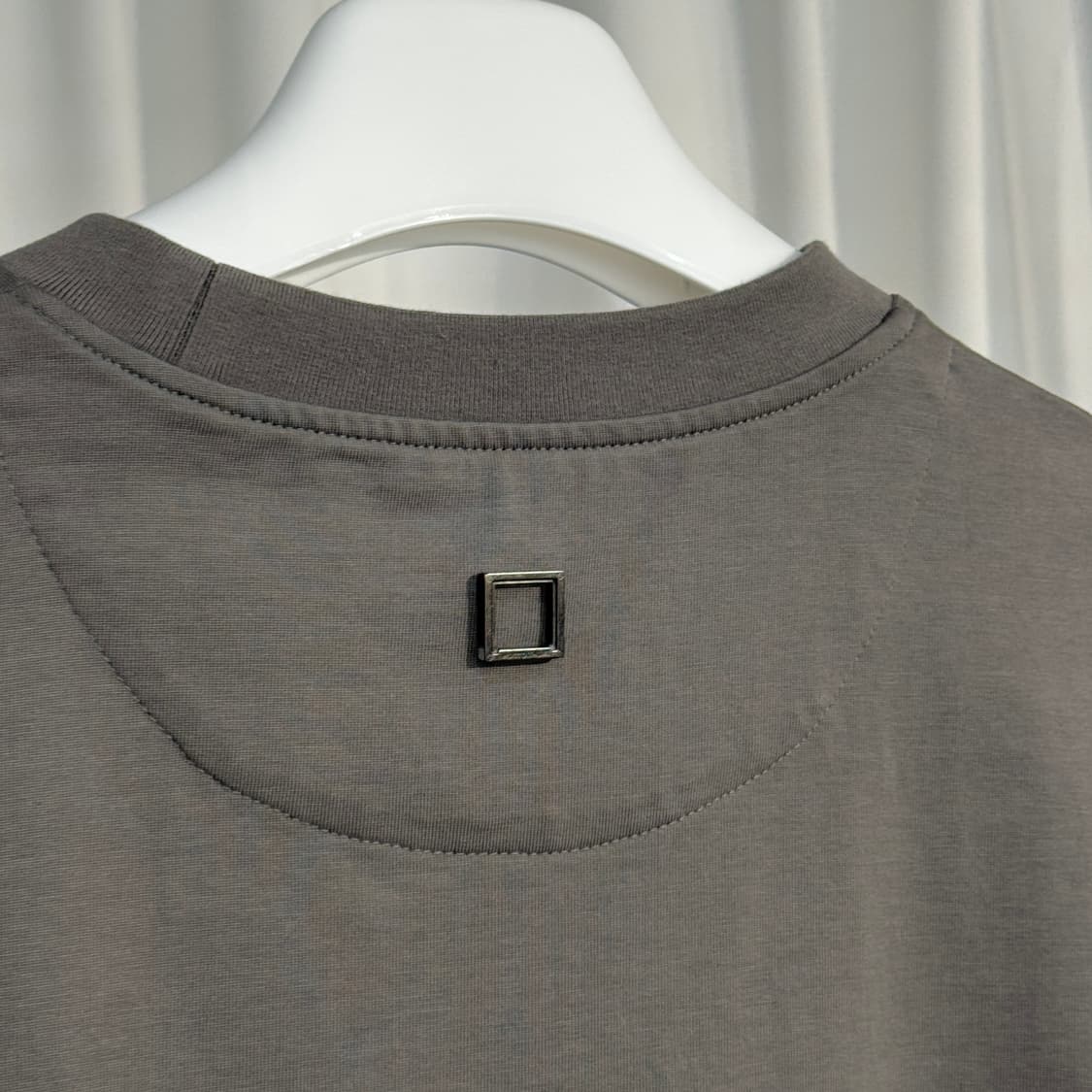 (52) 25SS 우영미 오버핏 그레이 피그먼트 티셔츠 상품이미지5