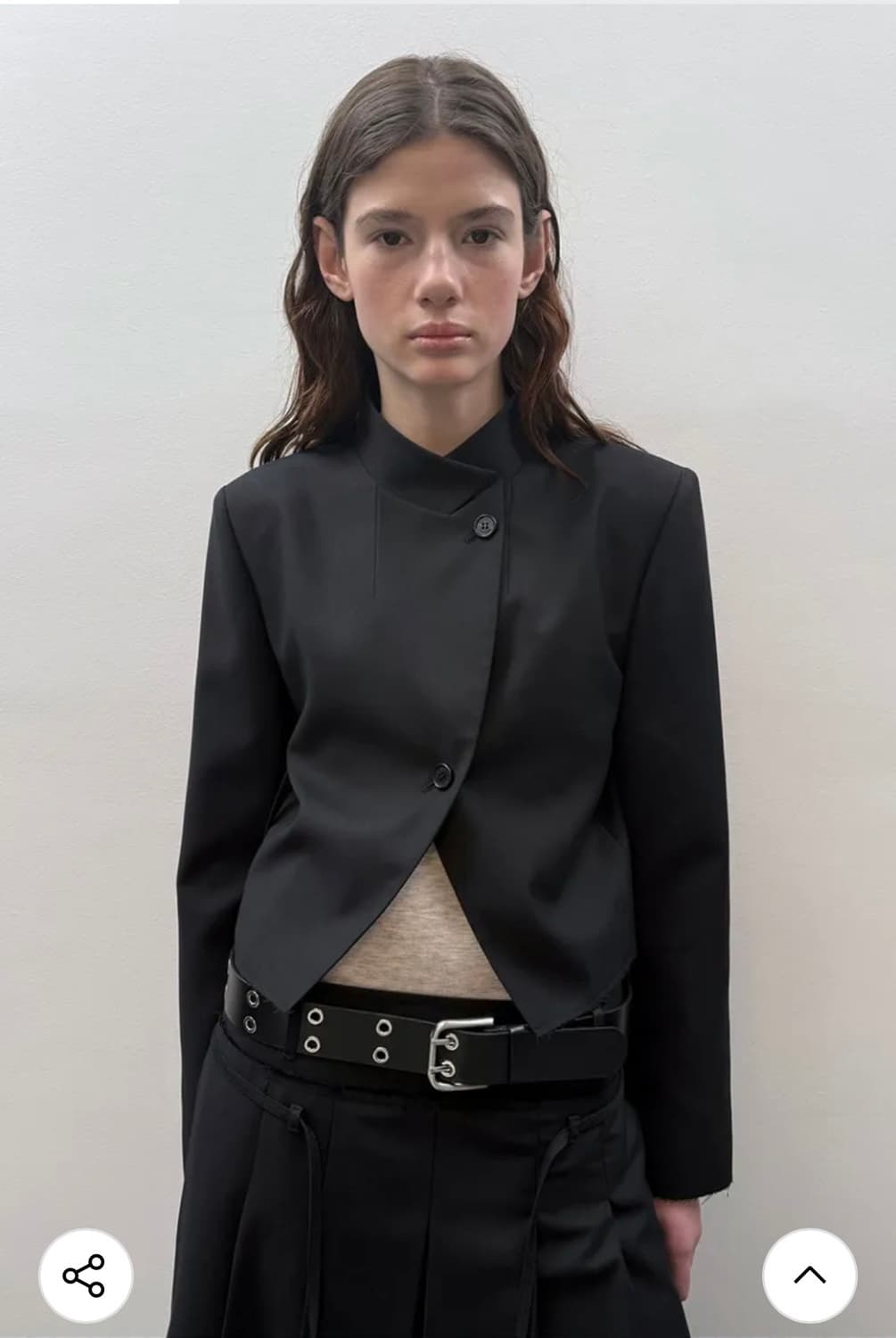 다이애그널 DIAGONAL STRAP JACKET (black) 상품이미지1