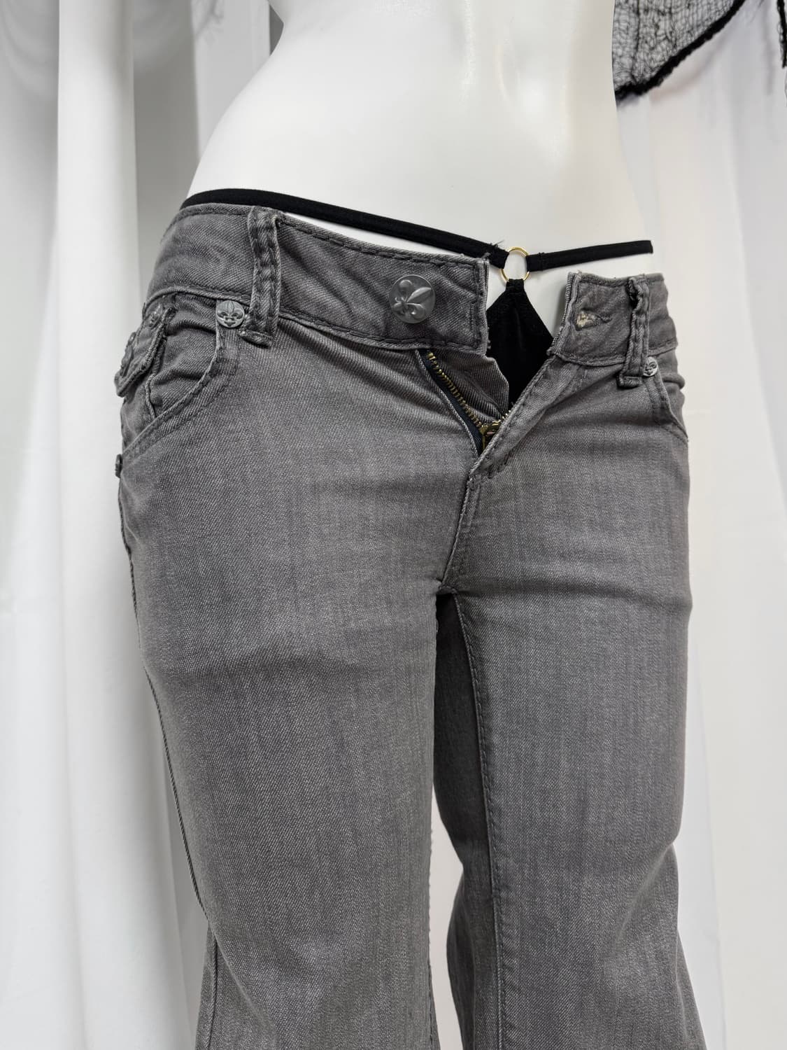 denim detail pants 상품이미지3