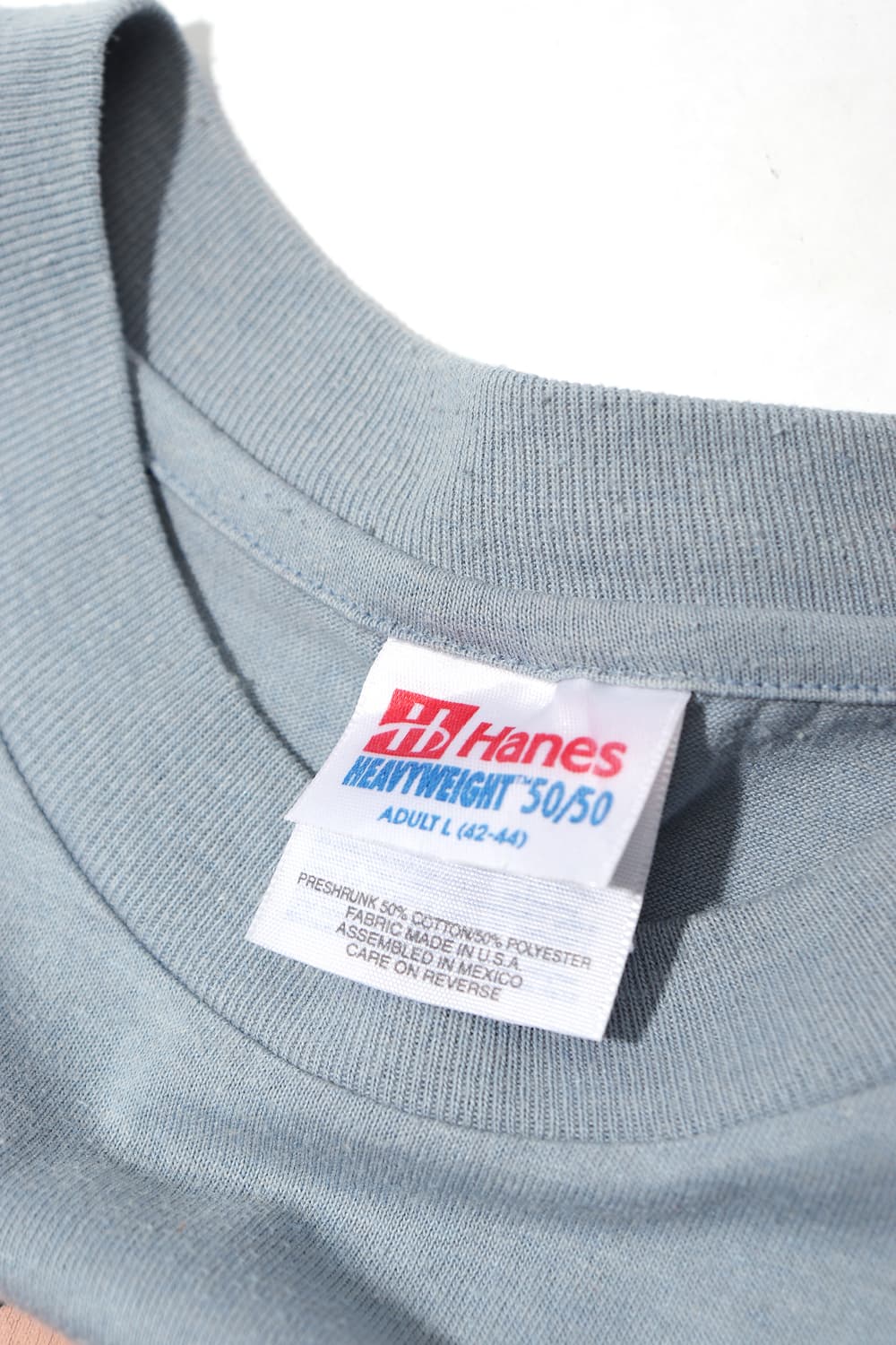 HANES 90s 원스티치 복돼지 반팔티셔츠 size L 상품이미지5