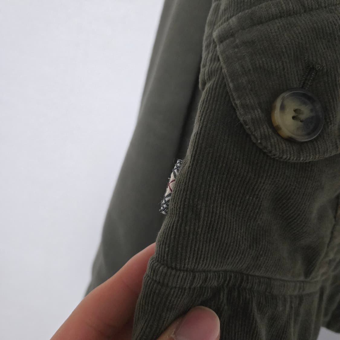 버버리 카키 코듀로이 자켓 / 여성 자켓/ 여자 자켓  상품이미지7