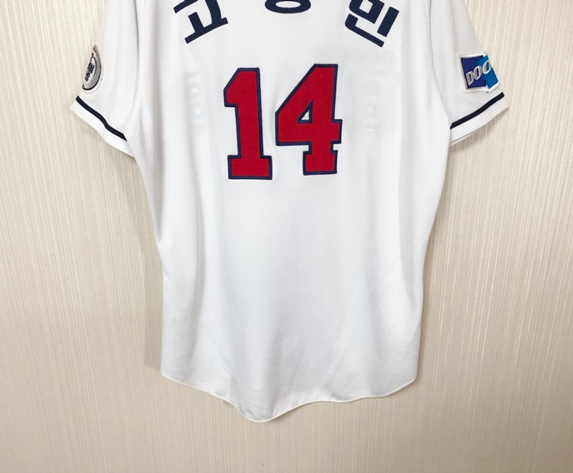KBO 두산베어스 홈유니폼/져지 100 #14 고영민 상품이미지10