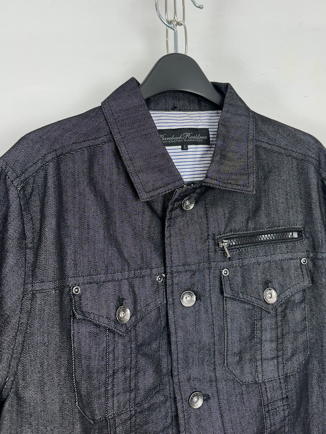 BareBack Realdress Leather Trim Cotton J 상품이미지4