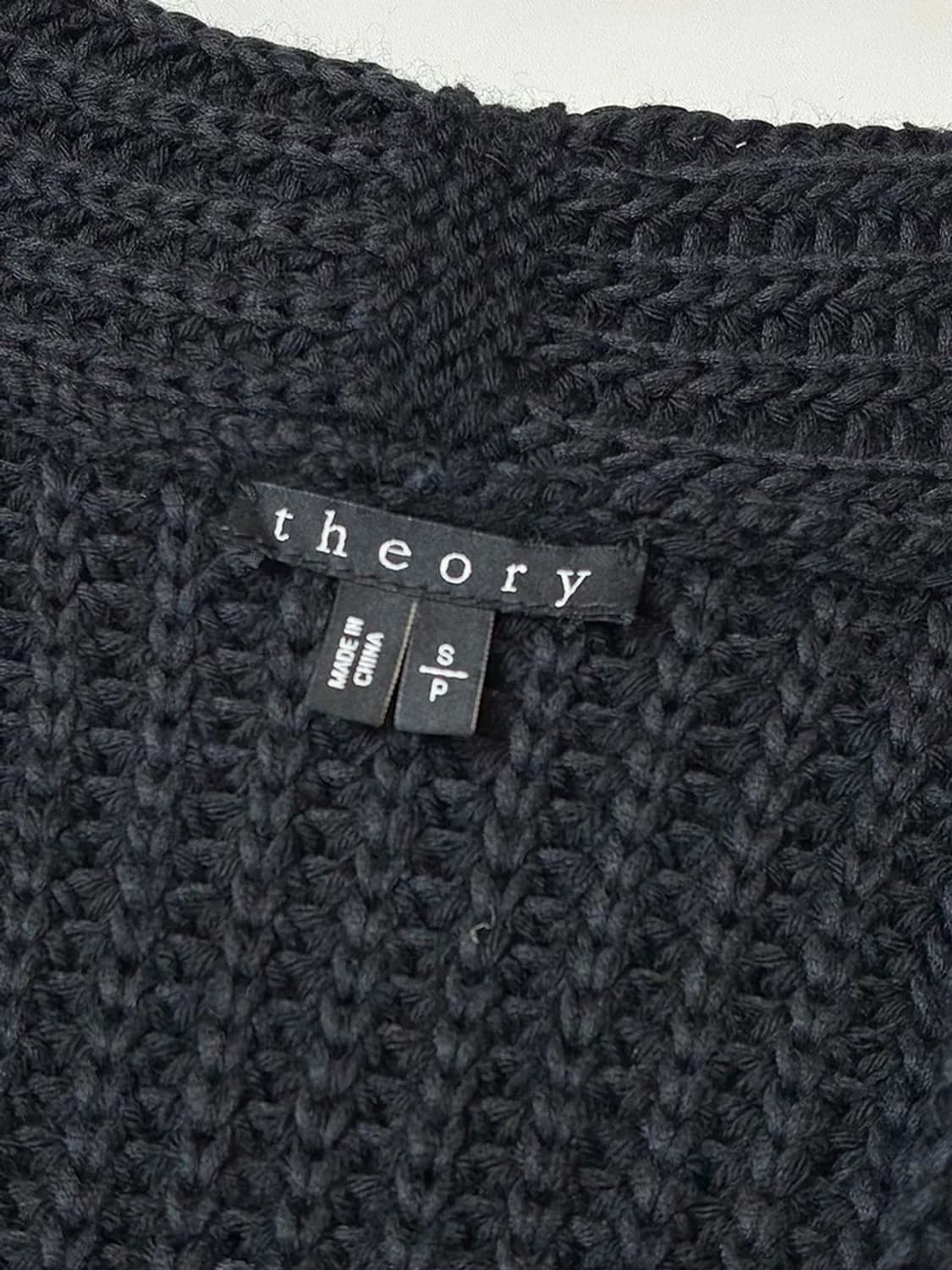 띠어리 14FW 울 혼방 숄카라 니트 가디건 PN5338 상품이미지5