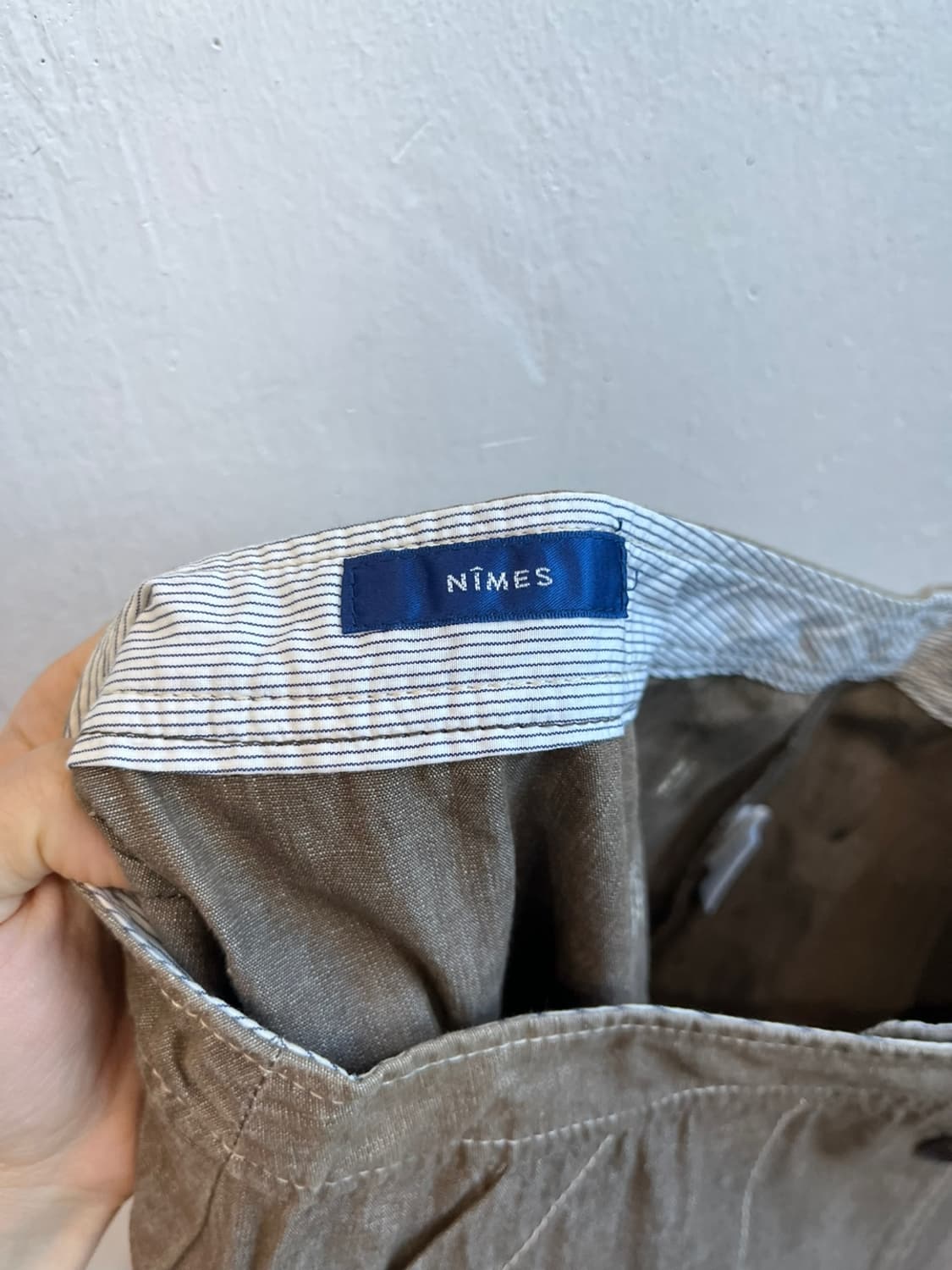 NIMES 네추럴 버튼 스커트 치마 Made in JAPAN 상품이미지5