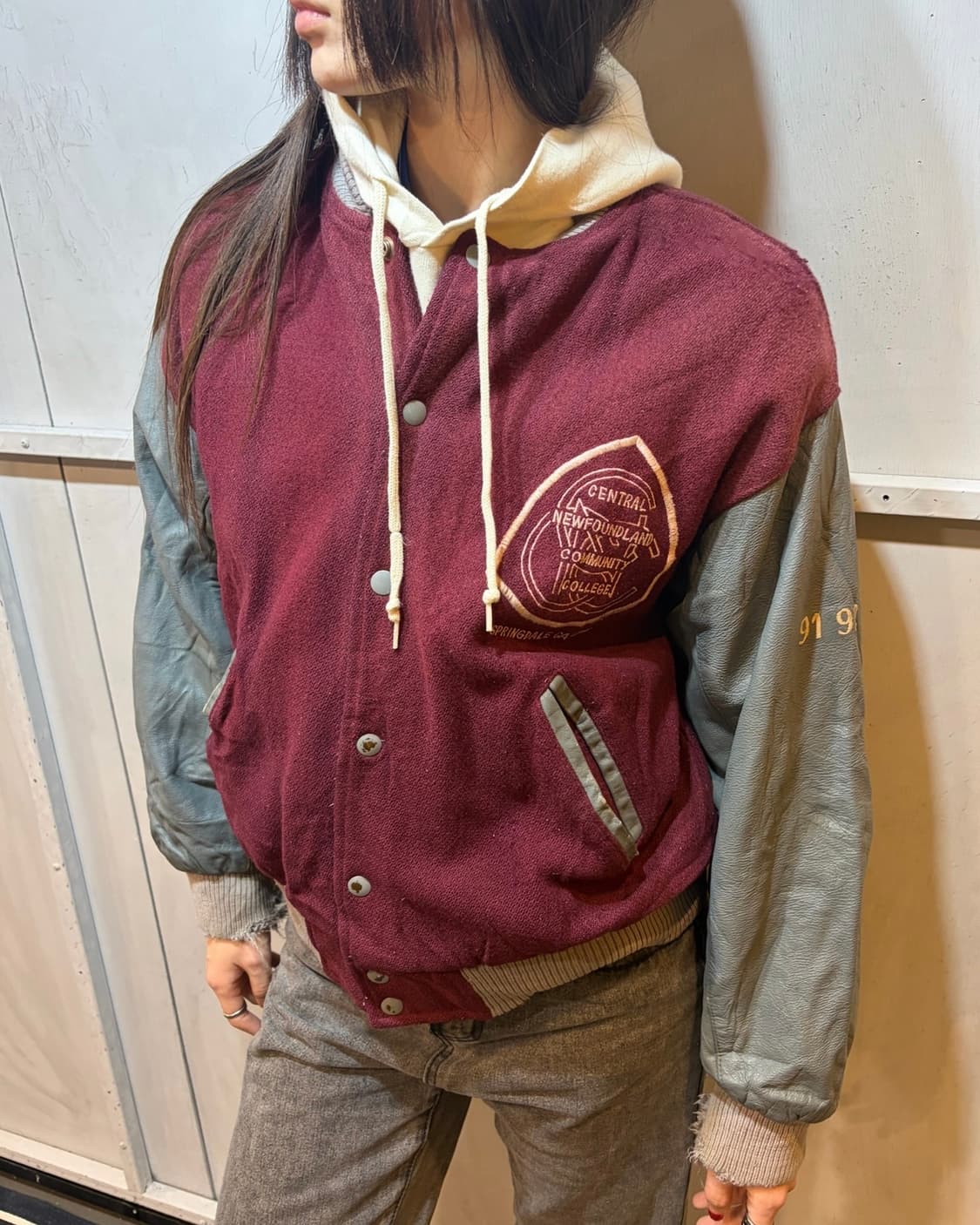 90s Vintage Varsity Jacket 상품이미지2