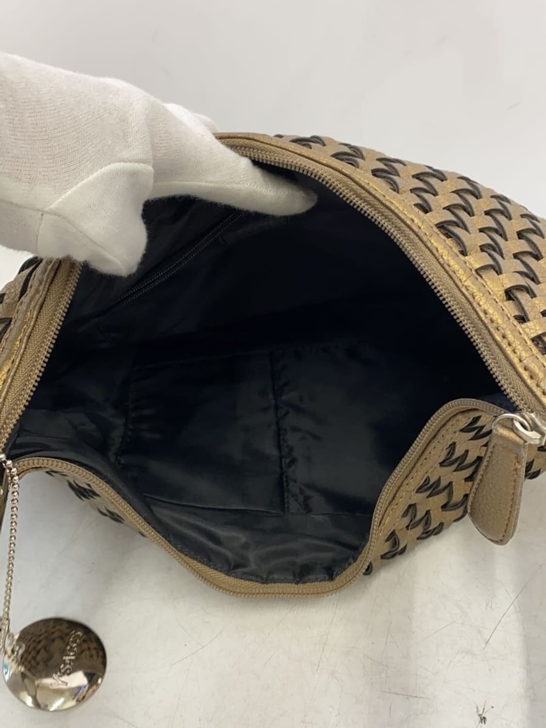 요지야마모토 이삭 인트레치아토 위빙 숄더백 상품이미지6