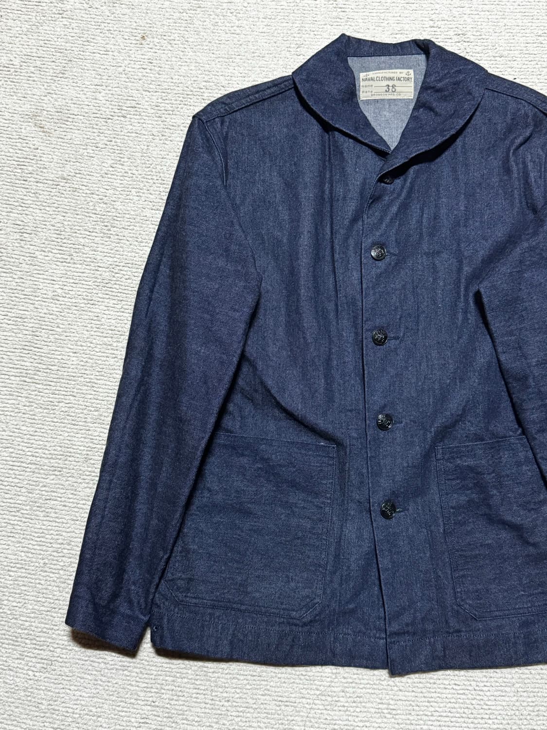 브론슨 데님 워크자켓 38사이즈 상품이미지5