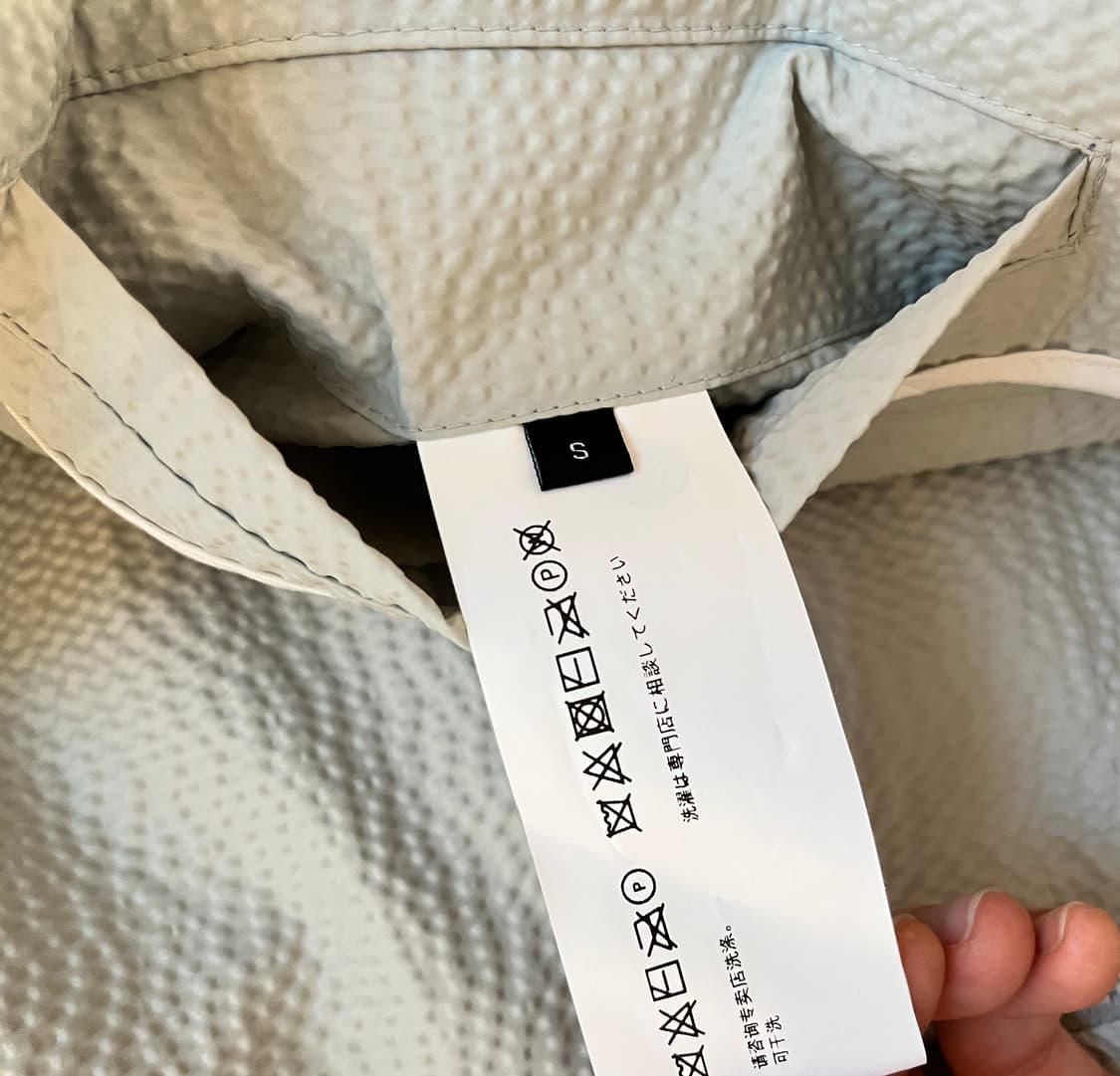 애드오프 시어서커 후드 점퍼 민트 S 상품이미지4