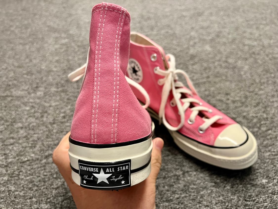 [260] 컨버스 척테일러 70s 하이 핑크  상품이미지5