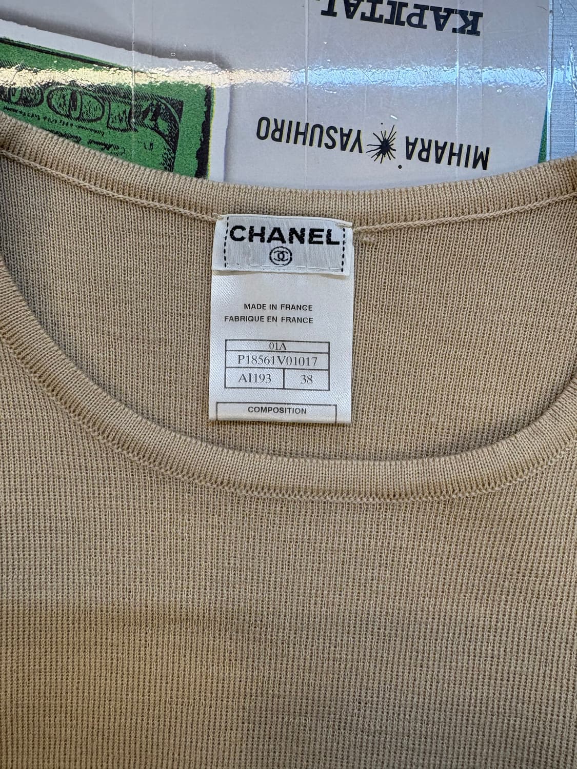 샤넬 울 롱슬리브 니트 상품이미지4