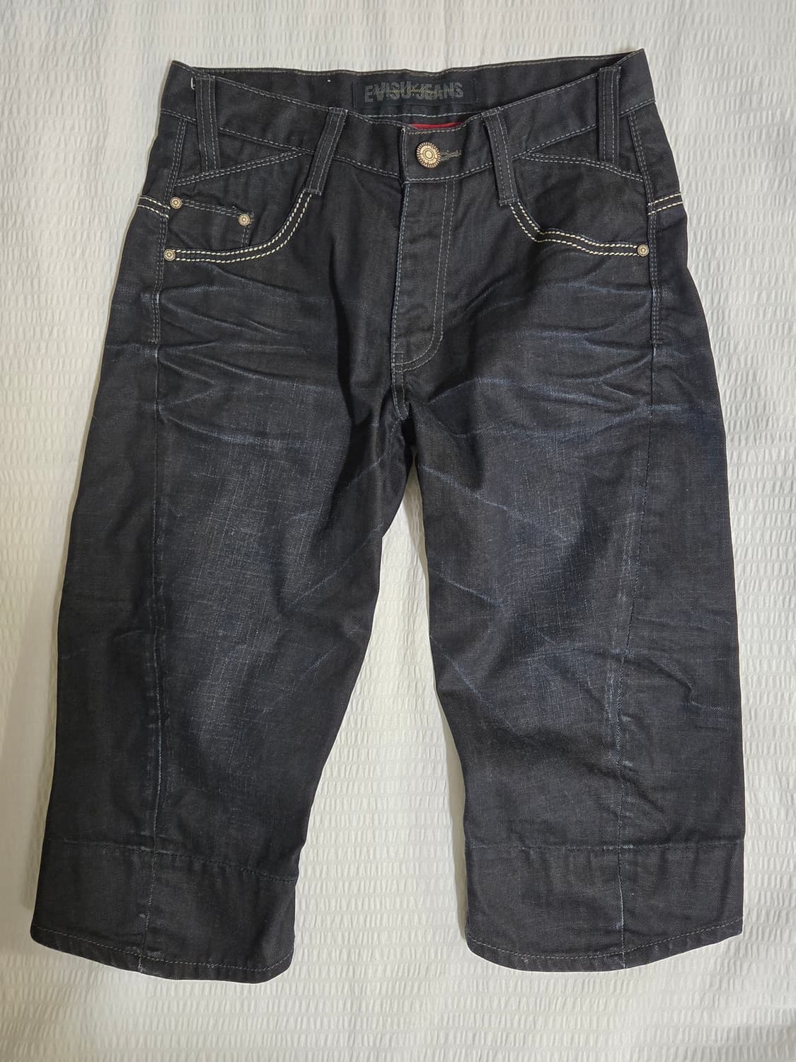 에비수 올드스쿨 한정판 코팅진 7부 30사이즈 상품이미지1