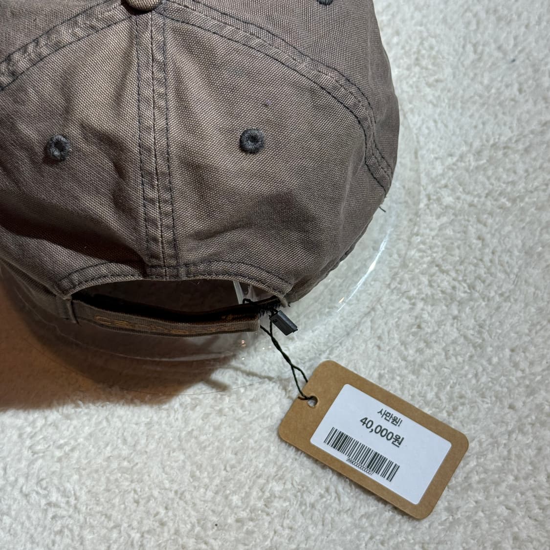 칼하트 카키 브라운 볼캡  상품이미지5