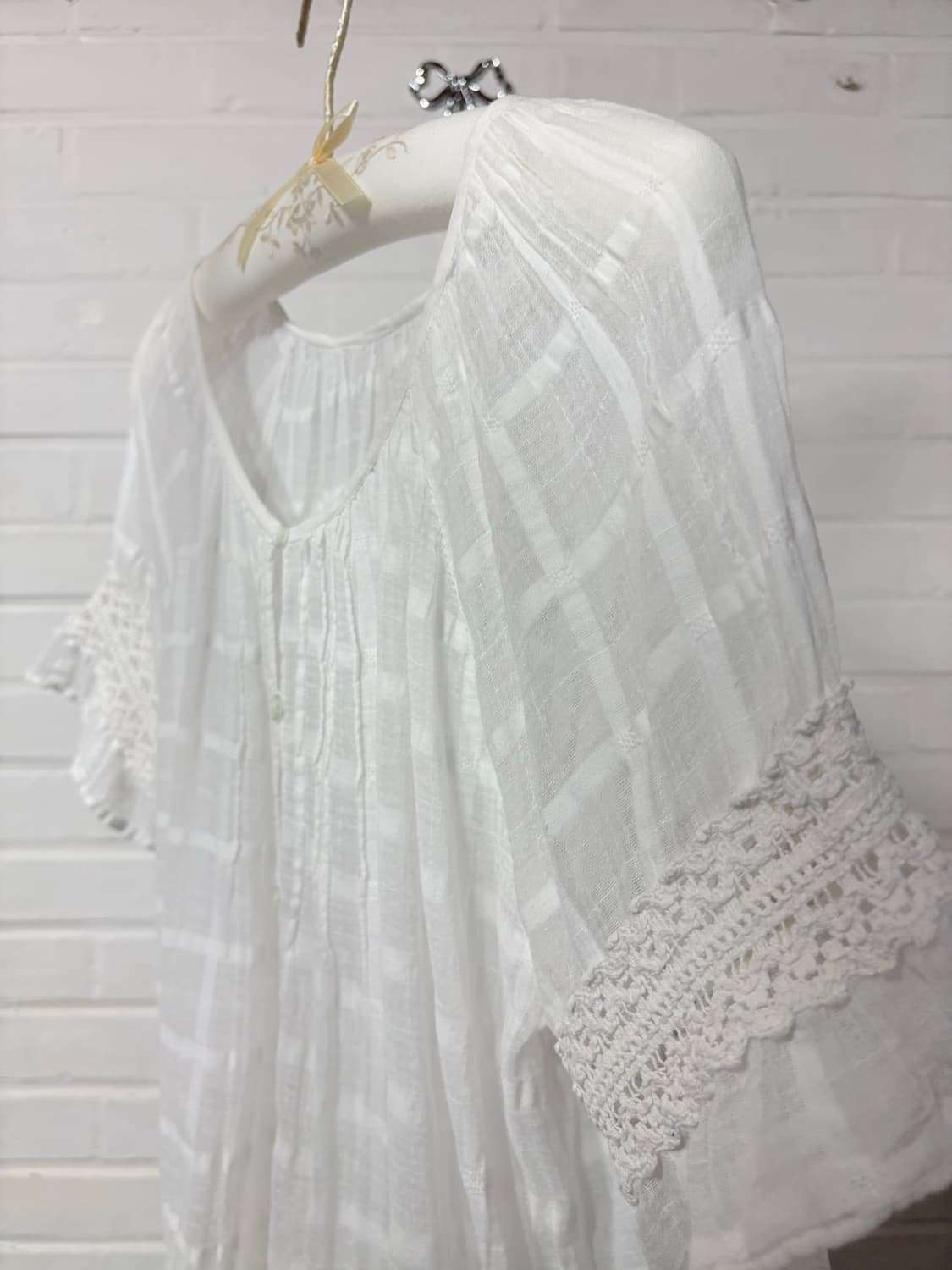 jpn vintage linnen blouse 상품이미지3