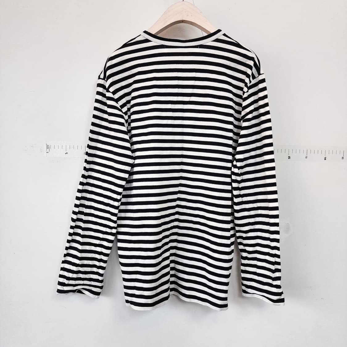 꼼데가르송 스트라이프 긴팔티 상품이미지3
