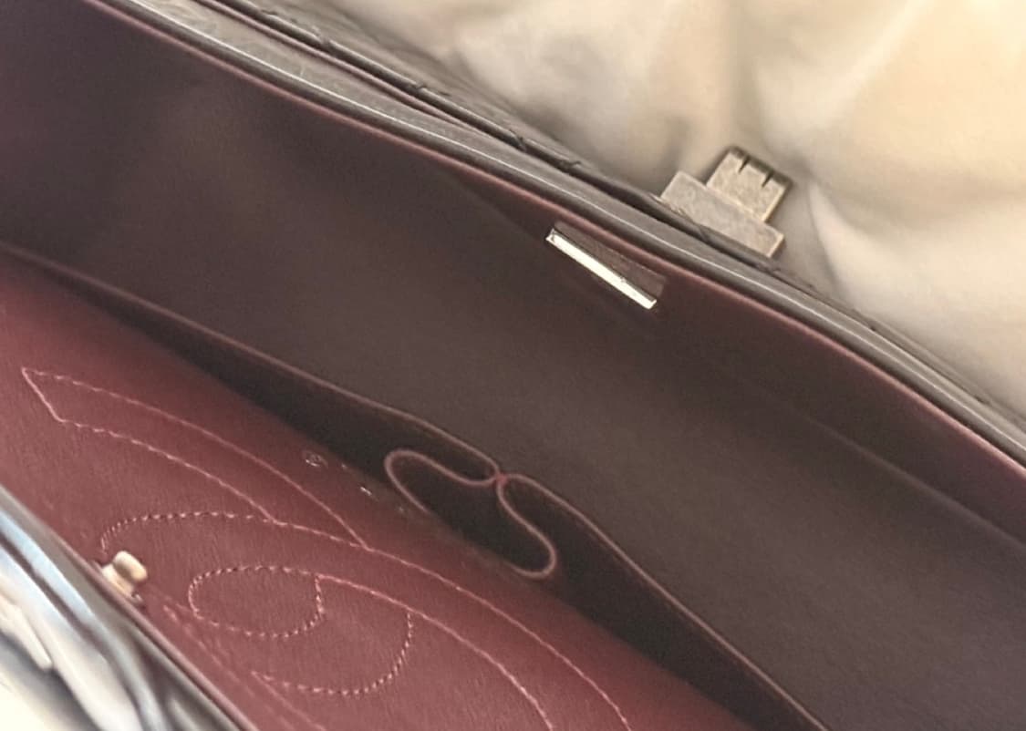 샤넬2.55 스몰블랙은장 상품이미지10