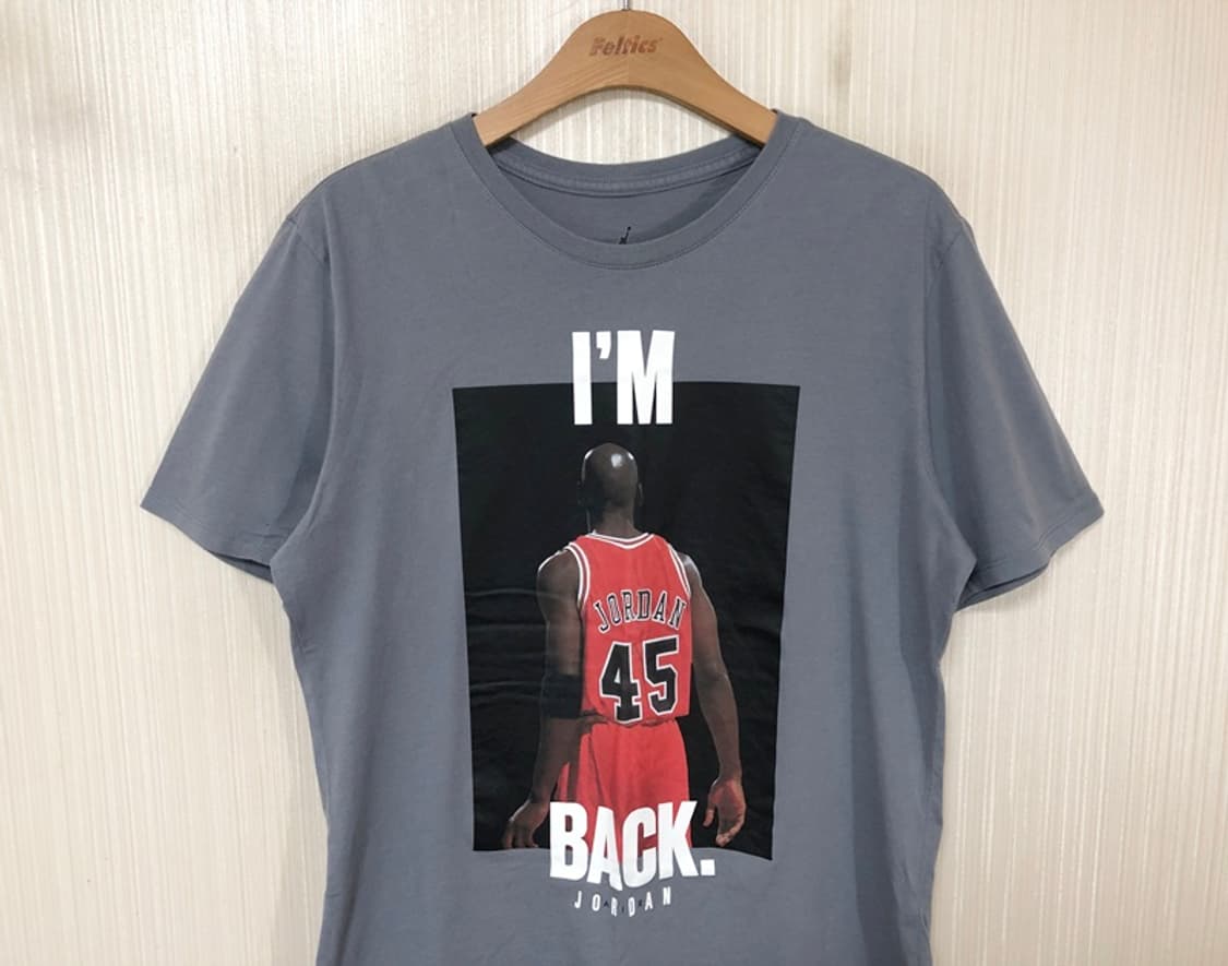 나이키조던 AJ 레트로10 I'm 45 Back 티셔츠 M(해외) 상품이미지3