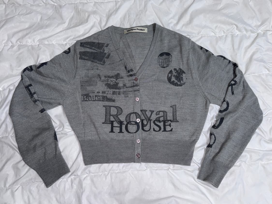 OPEN YY오픈 와이와이 Collage Printed Cardigan 상품이미지2