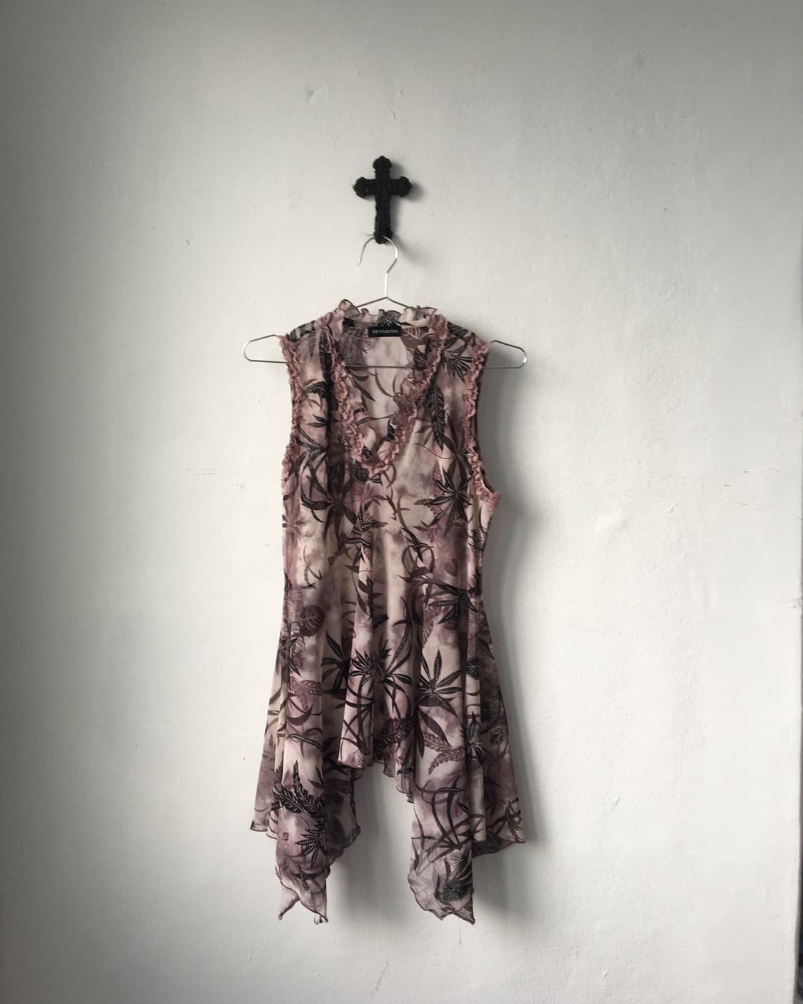tropical pattern sleeveless 상품이미지1