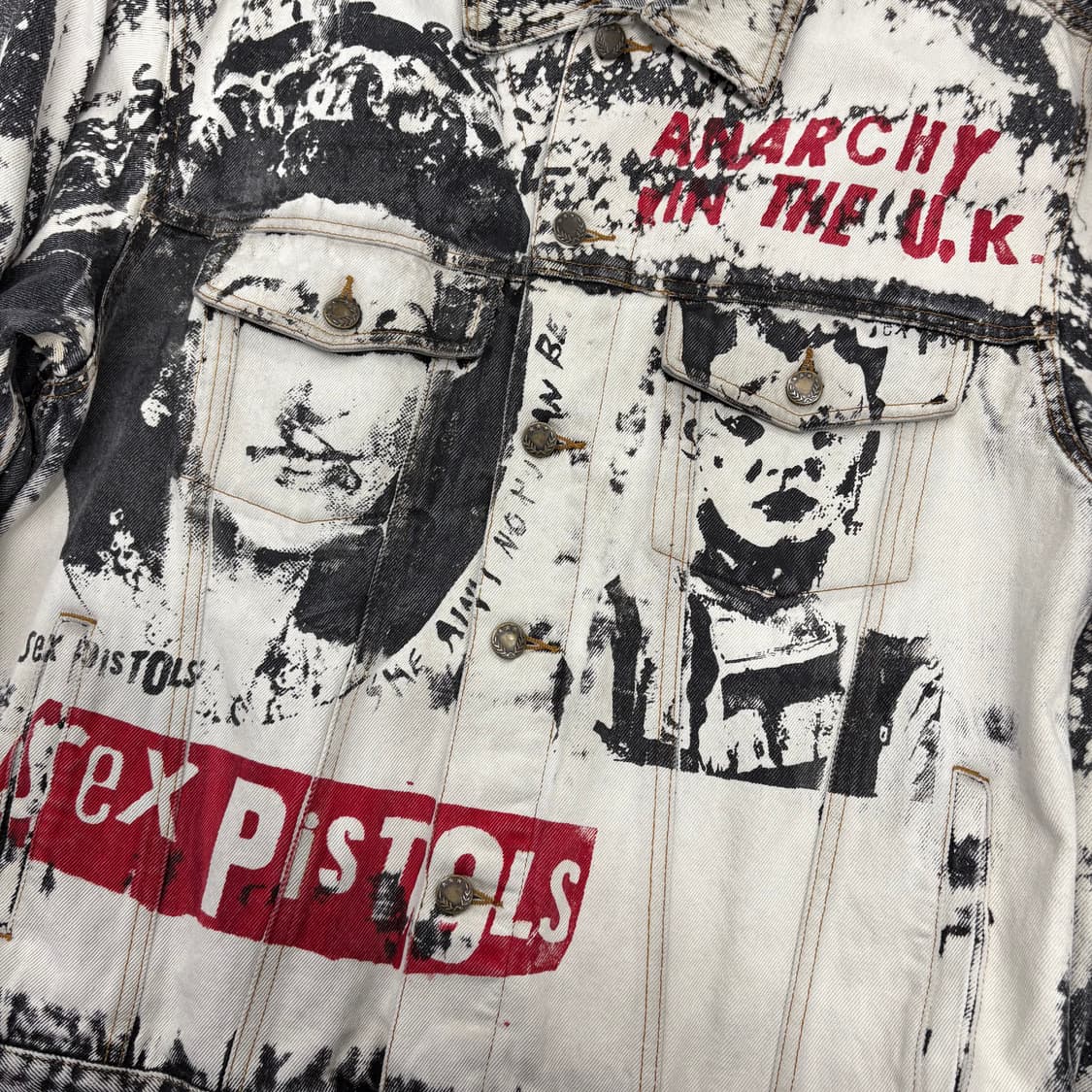 (100)듀스섹스피스톨즈데님자켓 상품이미지3
